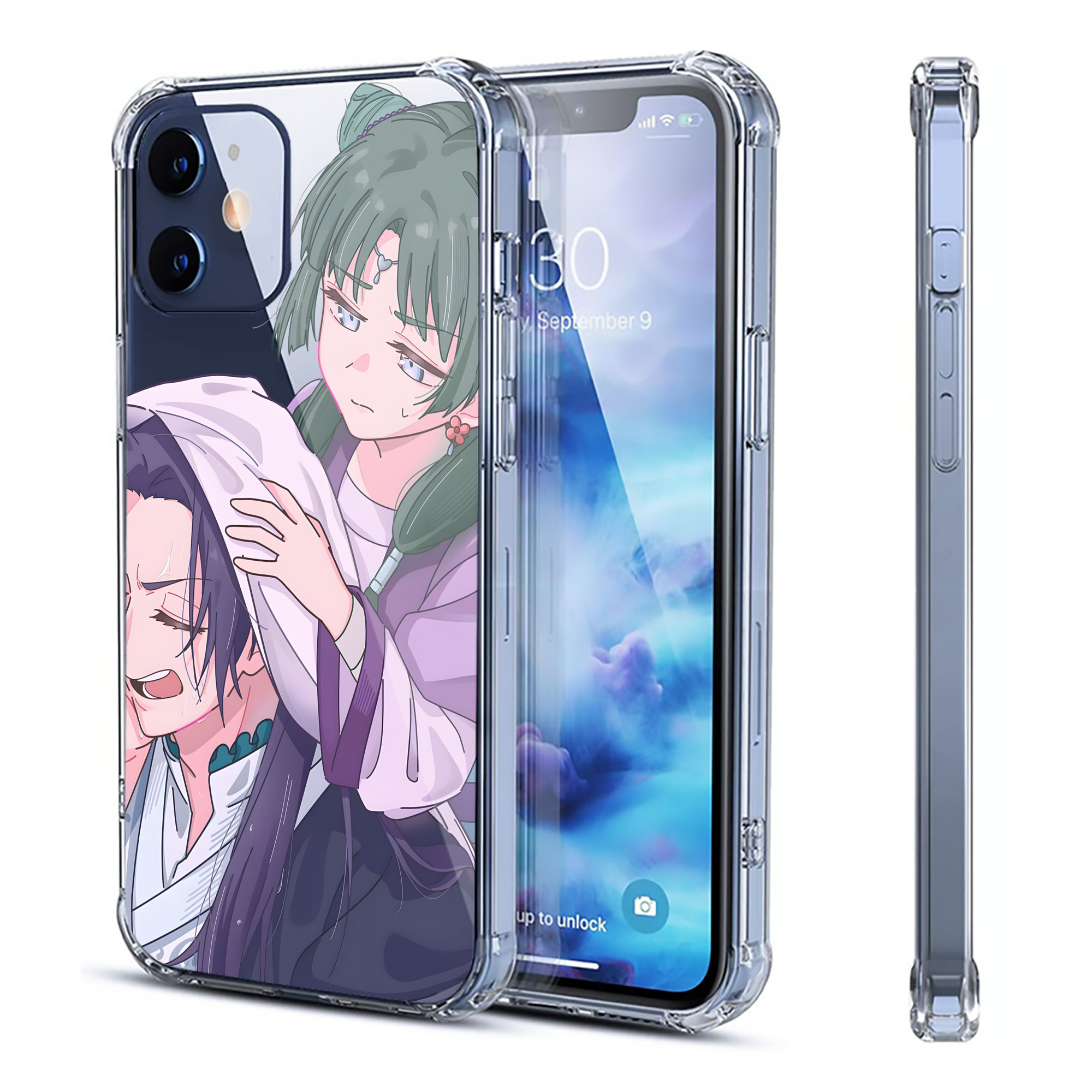 （画像用） 薬屋のひとりごと The Apothecary Diaries 【iPhone 12シリーズ対応】透明スマホケース（クリアソフトケース）